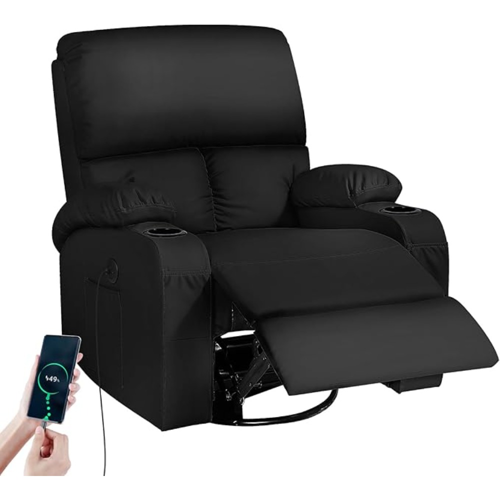 Furniture Lighting & Decor Magazine - Massage Recliner Chair with Heat &