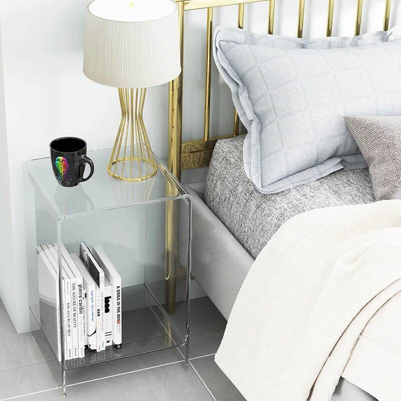 Decor Lighting The Parade - Acrylic Small Transparent Coffee Table Nordic
