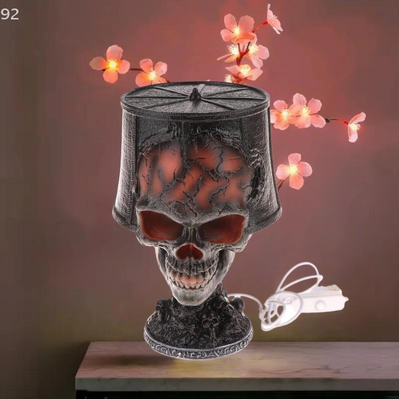 Lava Lamp Desktop - One-of-a-Kind USB Skull Lava Lamp; Halloween