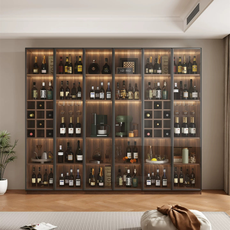 Furniture Lighting & Decor Magazine - Home Living room glass display cabinets