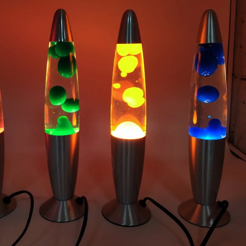 Lava Lamp Desktop - 33cm Multicolor Volcano Lava Lamp Creative