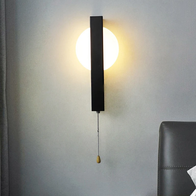 Decor Lighting The Parade - Nordic Wall Lamps with Pull Switch