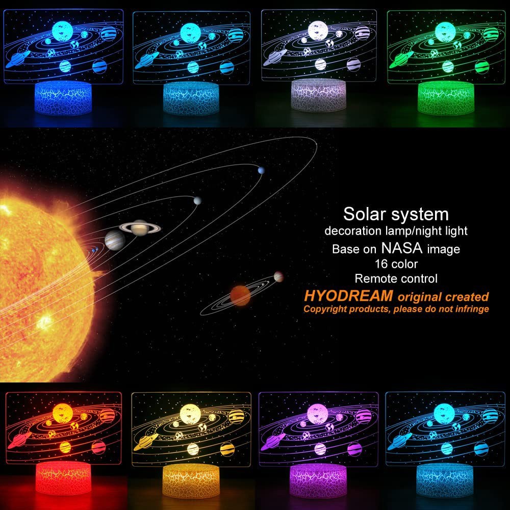 Solar System Nine Planets Lava - مراجعة Lava Lamp Desktop وسعره