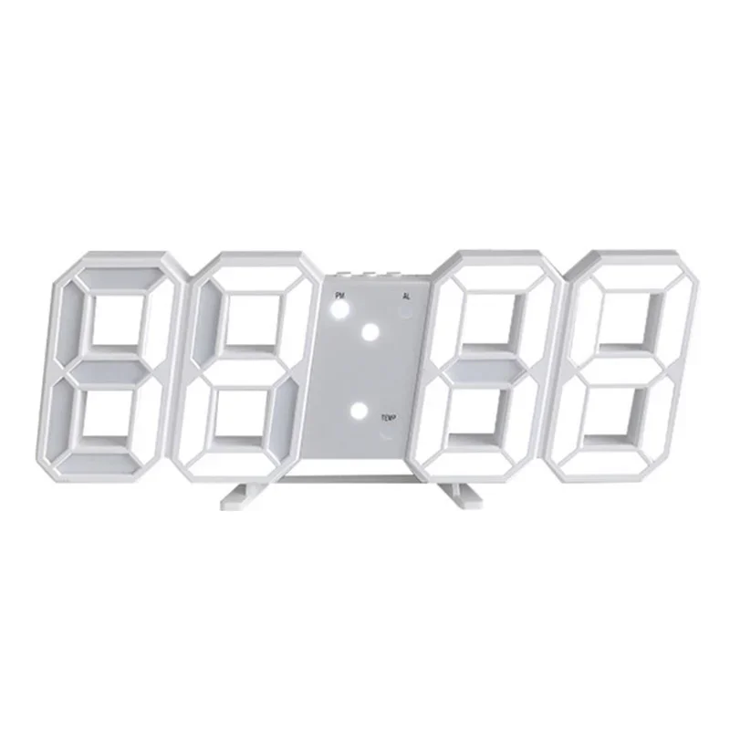 Decoration for Bedroom 3D Digi - مراجعة Lighting Home Decor Wall Clocks وسعره