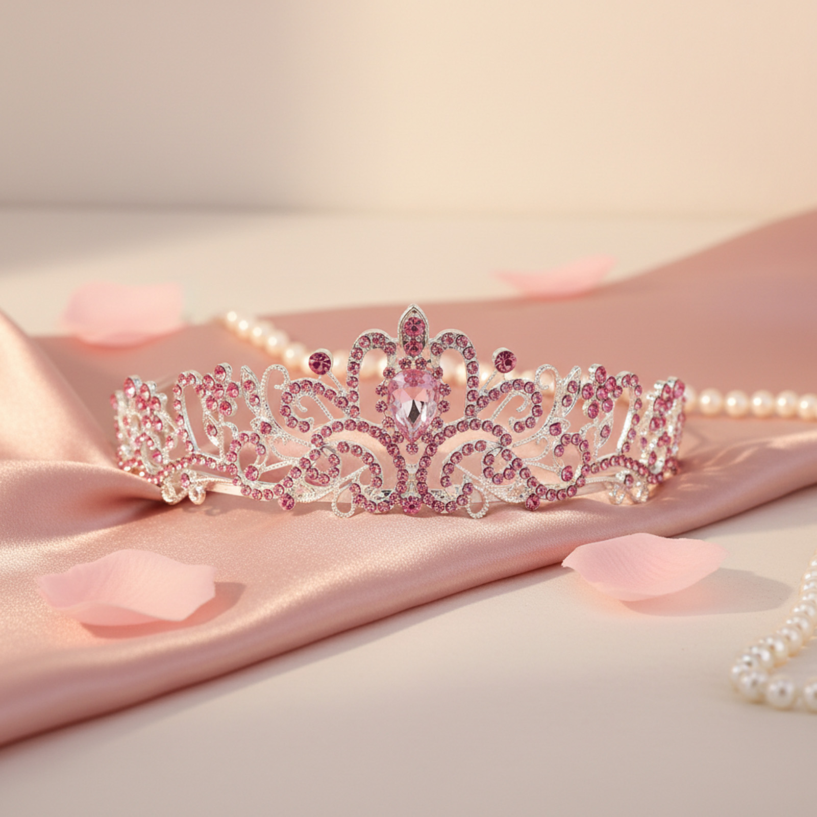 Elegant Bridal Crown Sparkly R - مراجعة Elegant Decor & Lighting Llc وسعره