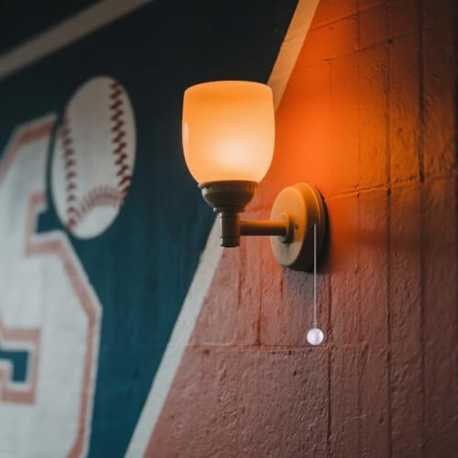 2Pcs Baseball Ceiling Fan Pull - مراجعة Lighting Decor Inc وسعره