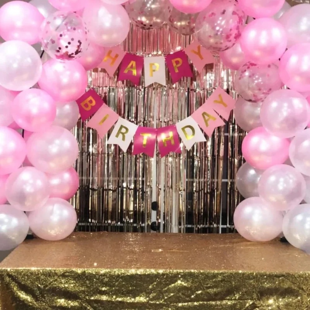 For Wedding Balloons Pink and  - مراجعة Decor Lighting Pack وسعره