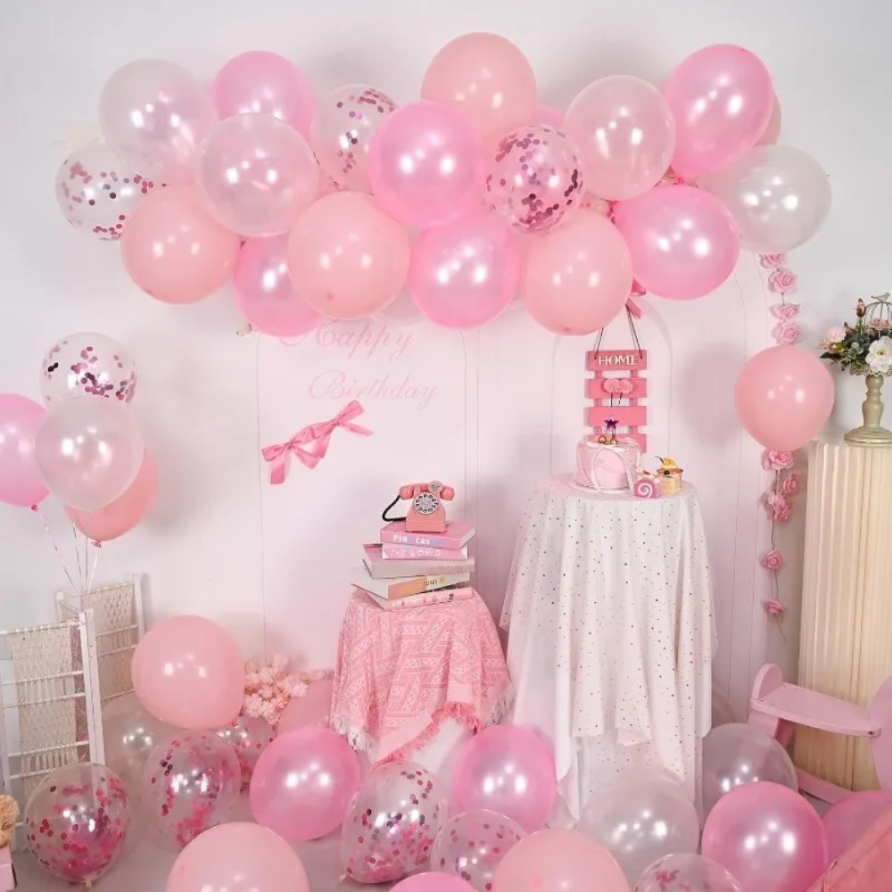 For Wedding Balloons Pink and  - مراجعة Decor Lighting Pack وسعره