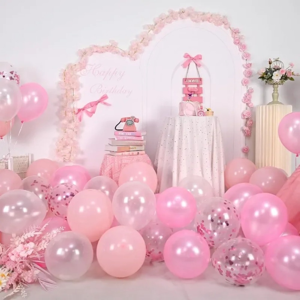 For Wedding Balloons Pink and  - مراجعة Decor Lighting Pack وسعره