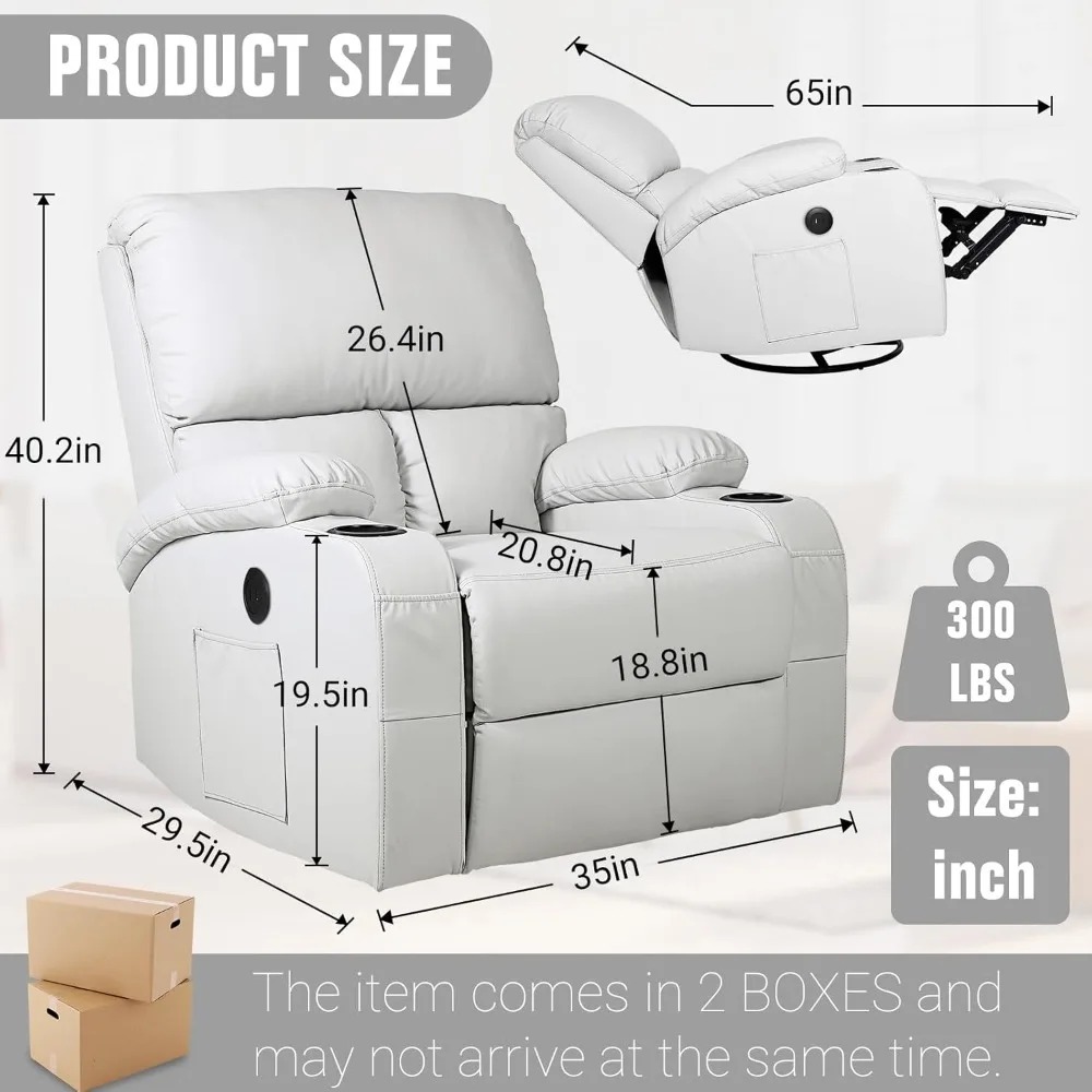Massage Recliner Chair with He - مراجعة Furniture Lighting & Decor Magazine وسعره