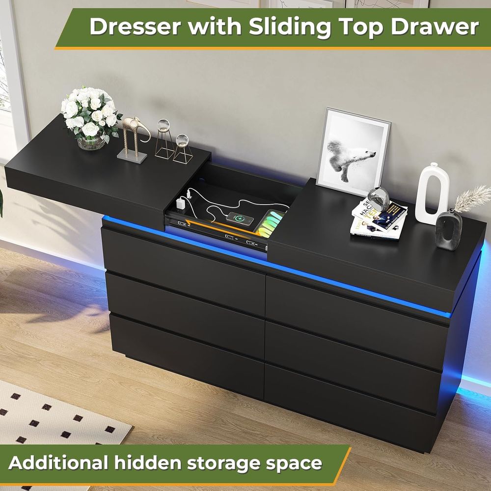 6-Drawer Sliding Top Desk, Wid - مراجعة Furniture Lighting & Decor Magazine وسعره
