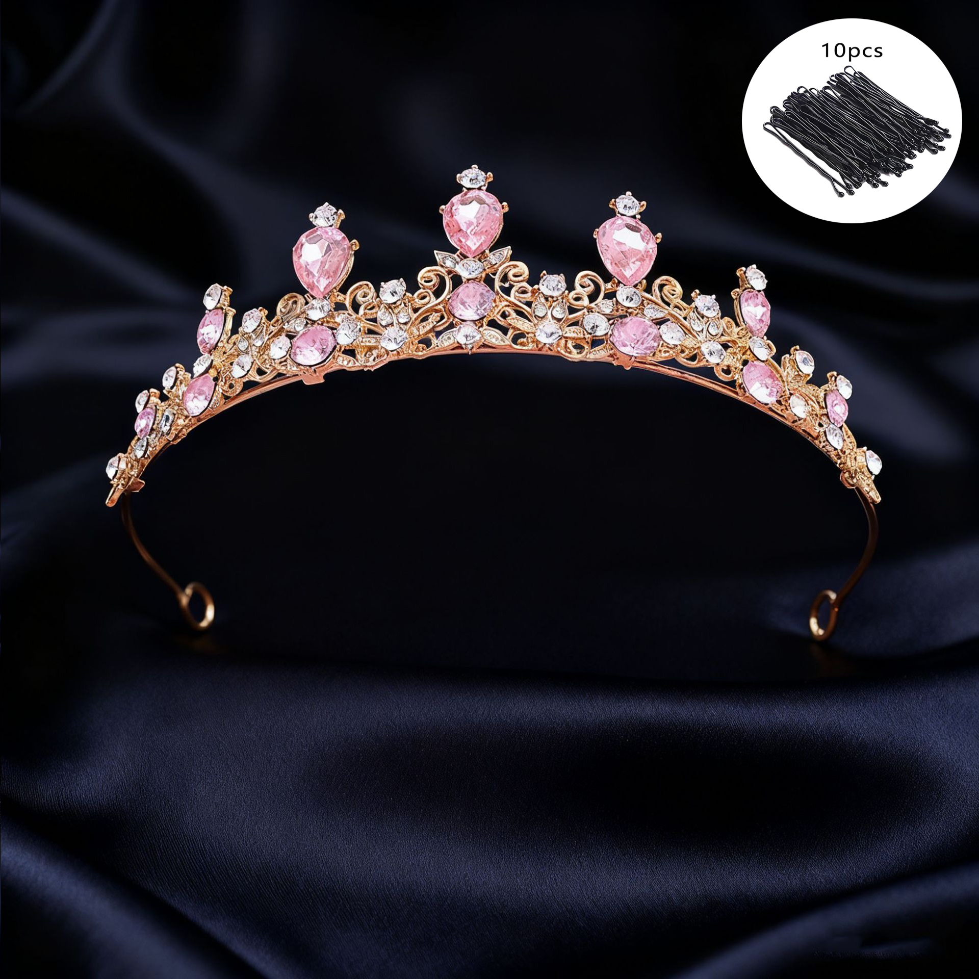 Bridal Tiara Vintage Scroll Rh - مراجعة Elegant Decor & Lighting Llc وسعره