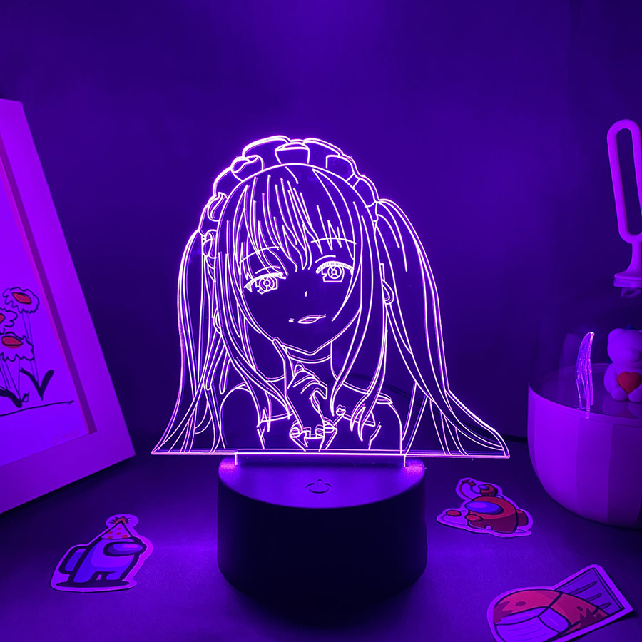 Anime Date A Live Origami Tobi - مراجعة Lava Lamp Desktop وسعره