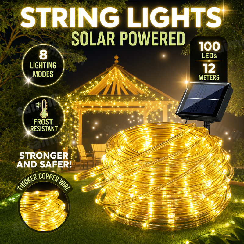 LED String Lights Garden Outdo - مراجعة Outdoor Lighting Wedding Decor وسعره