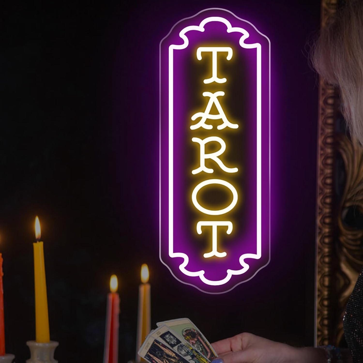 Tarot Neon Sign USB Powered My - مراجعة Lighting Decoration For Home وسعره