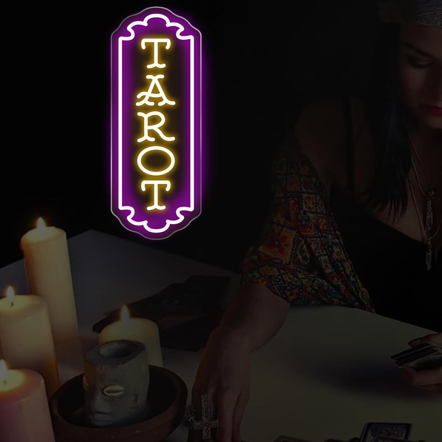 Tarot Neon Sign USB Powered My - مراجعة Lighting Decoration For Home وسعره