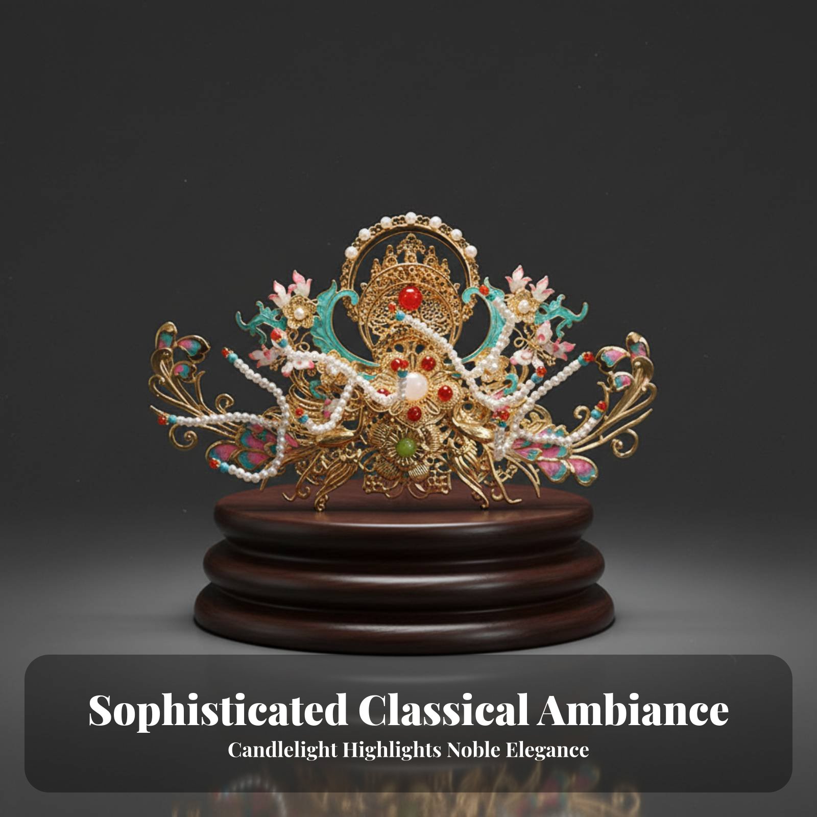 Traditional Chinese Hair Crown - مراجعة Elegant Decor & Lighting Llc وسعره