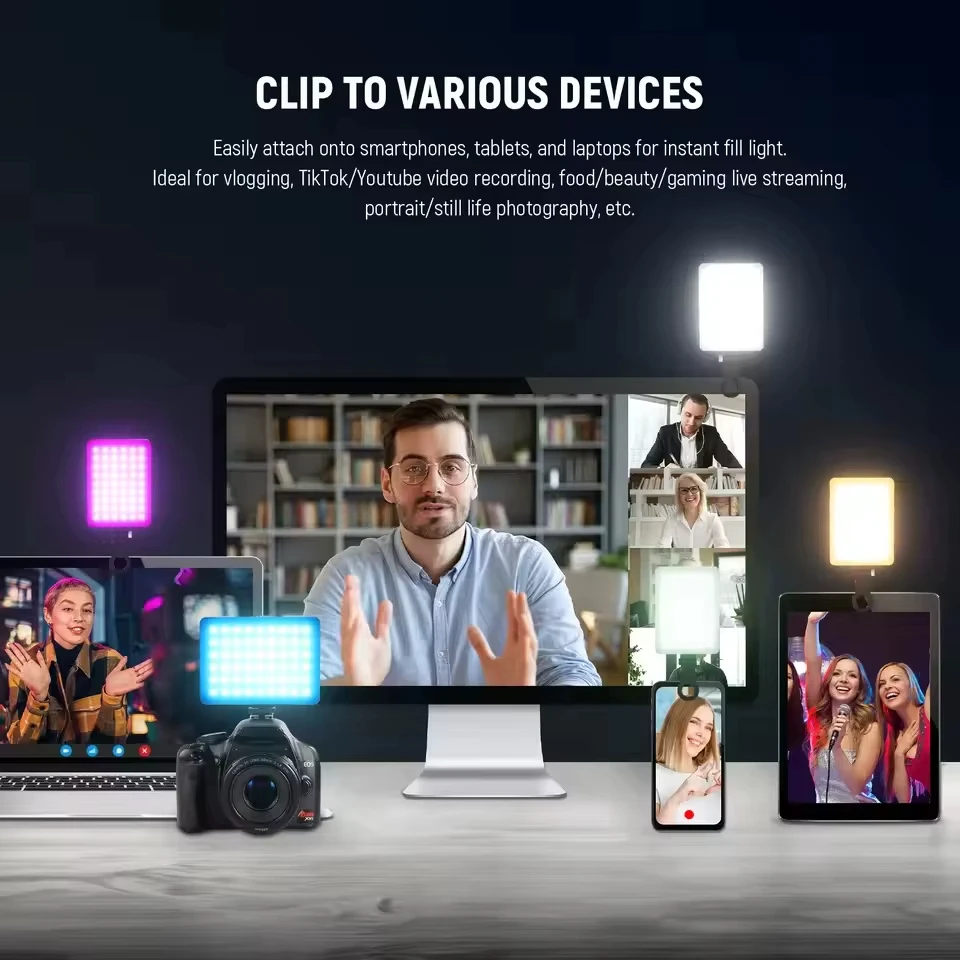 Mini RGB LED Fill Light Portab - مراجعة Lighting Gallery وسعره