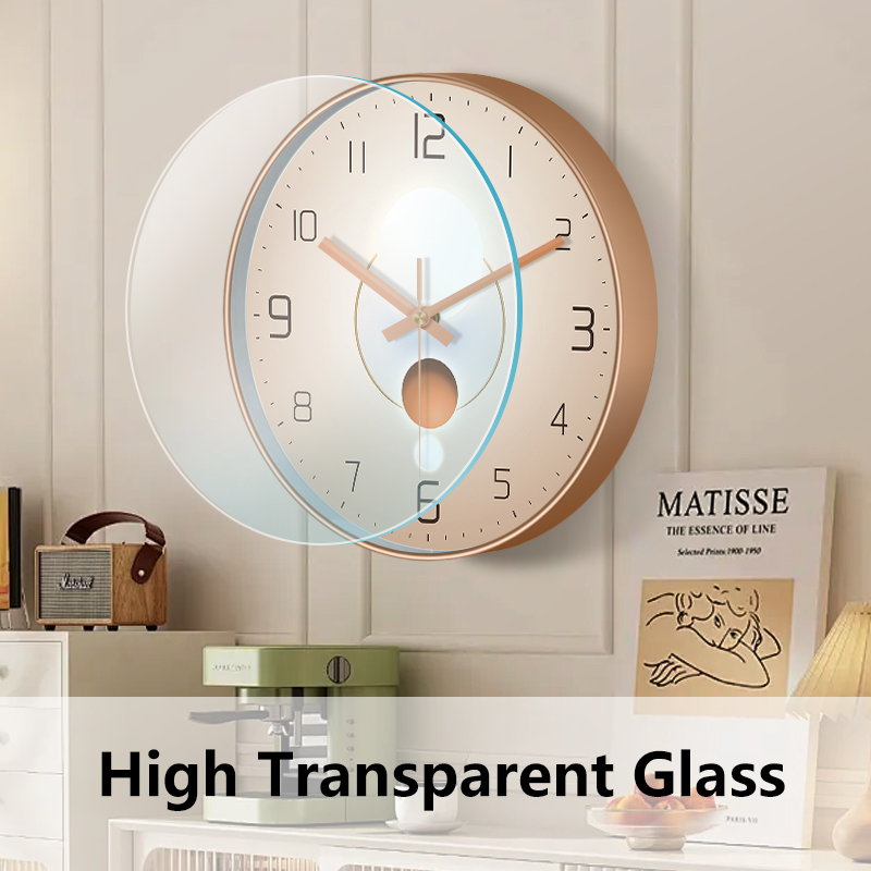 Modern Minimalist Wall Clock 2 - مراجعة Lighting Home Decor Wall Clocks وسعره