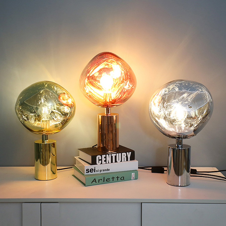 Modern Lava Lampshade LED Tabl - مراجعة Lava Lamp Desktop وسعره