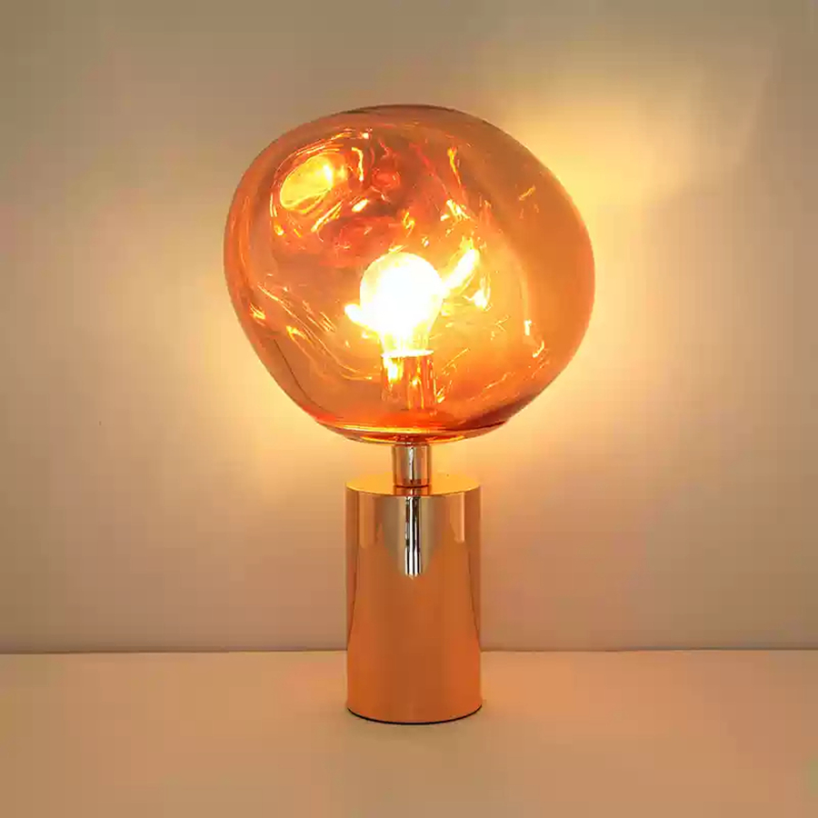Modern Lava Lampshade LED Tabl - مراجعة Lava Lamp Desktop وسعره