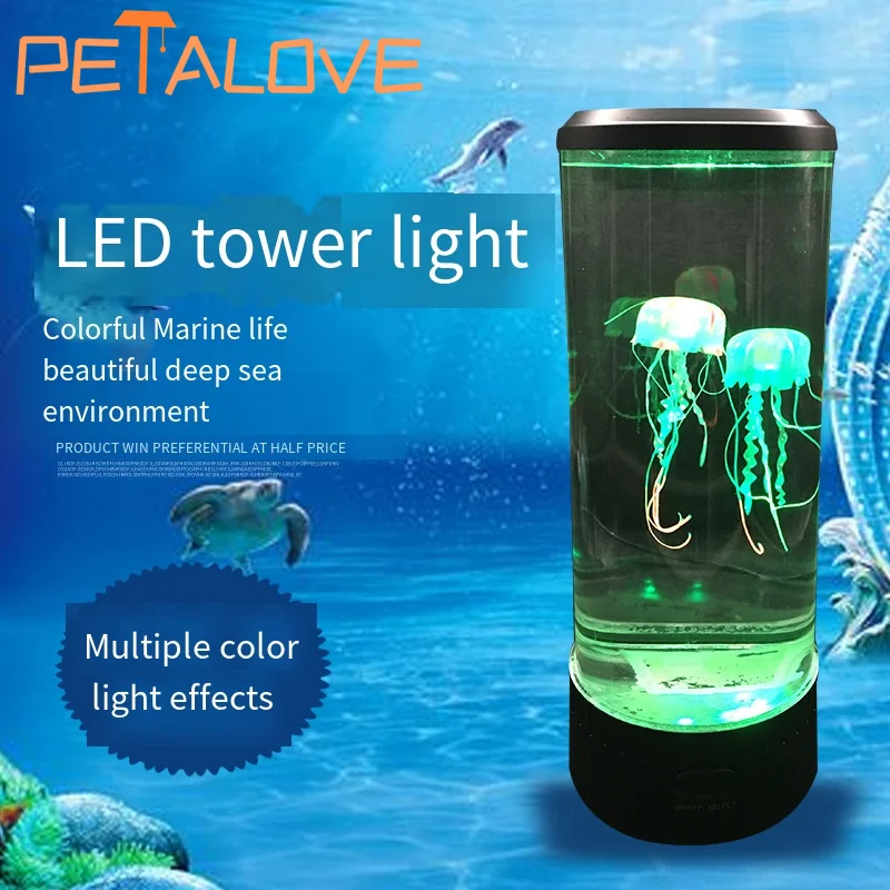 Jellyfish Lava Lamp Aquarium O - مراجعة Lava Lamp Desktop وسعره