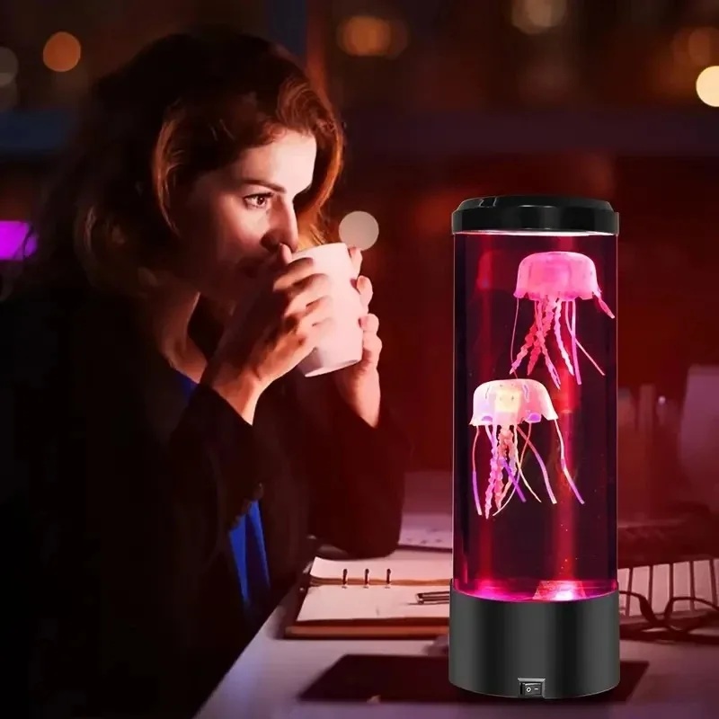 Jellyfish Lava Lamp Aquarium O - مراجعة Lava Lamp Desktop وسعره