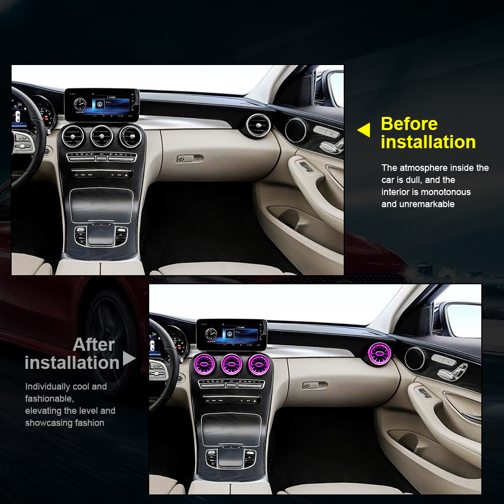 For Mercedes Benz W205 C-Class - مراجعة Lighting Decor Inc وسعره