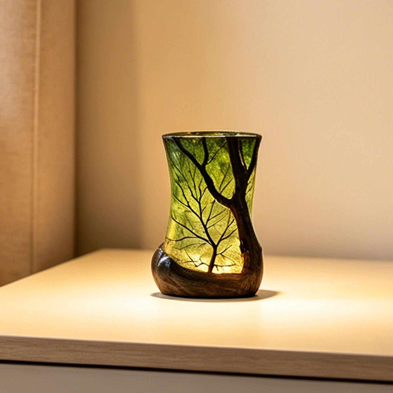 Bedside Table Lamp Forest Nigh - مراجعة Lighting Decor وسعره