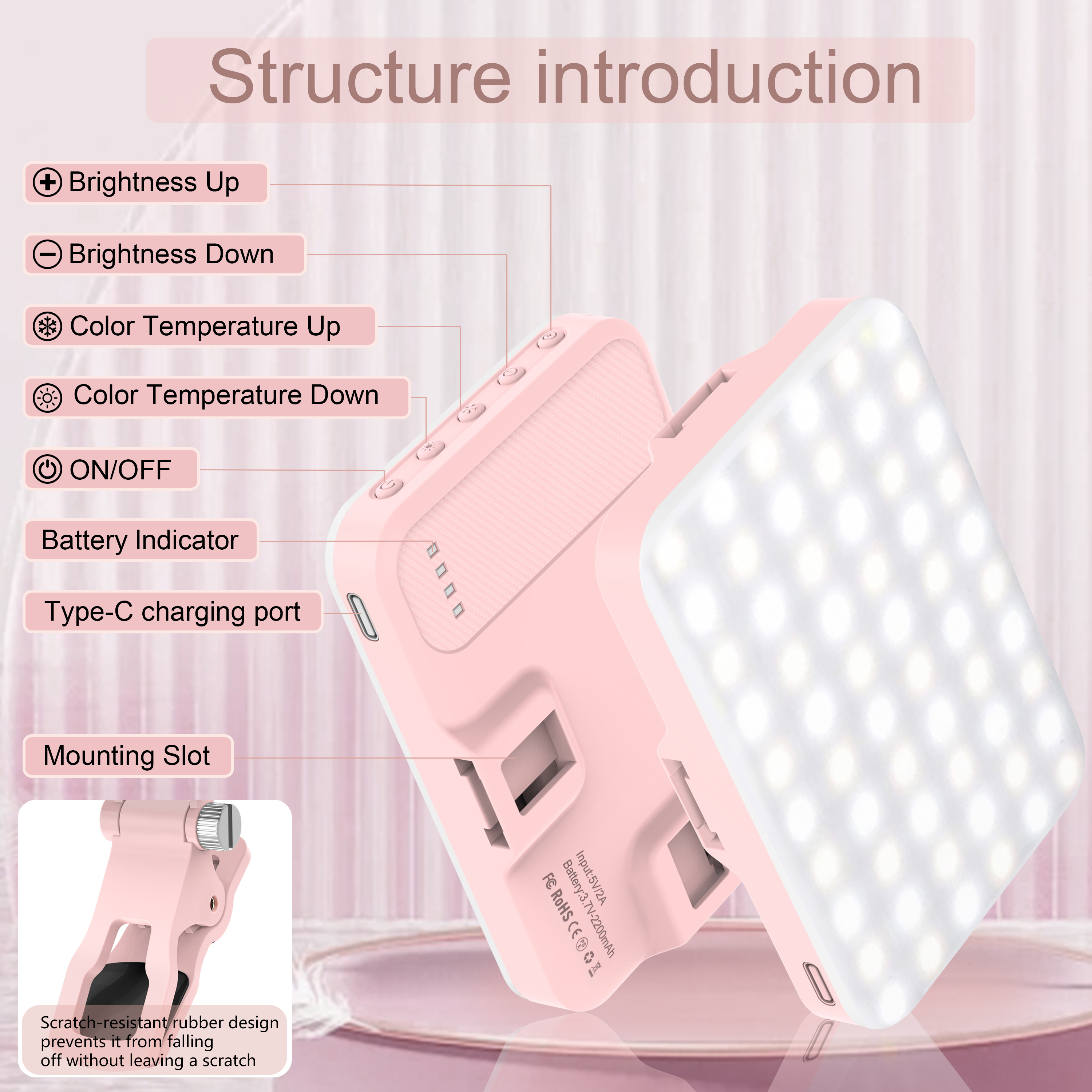 LED Selfie Light 60 High Power - مراجعة Lighting Gallery وسعره