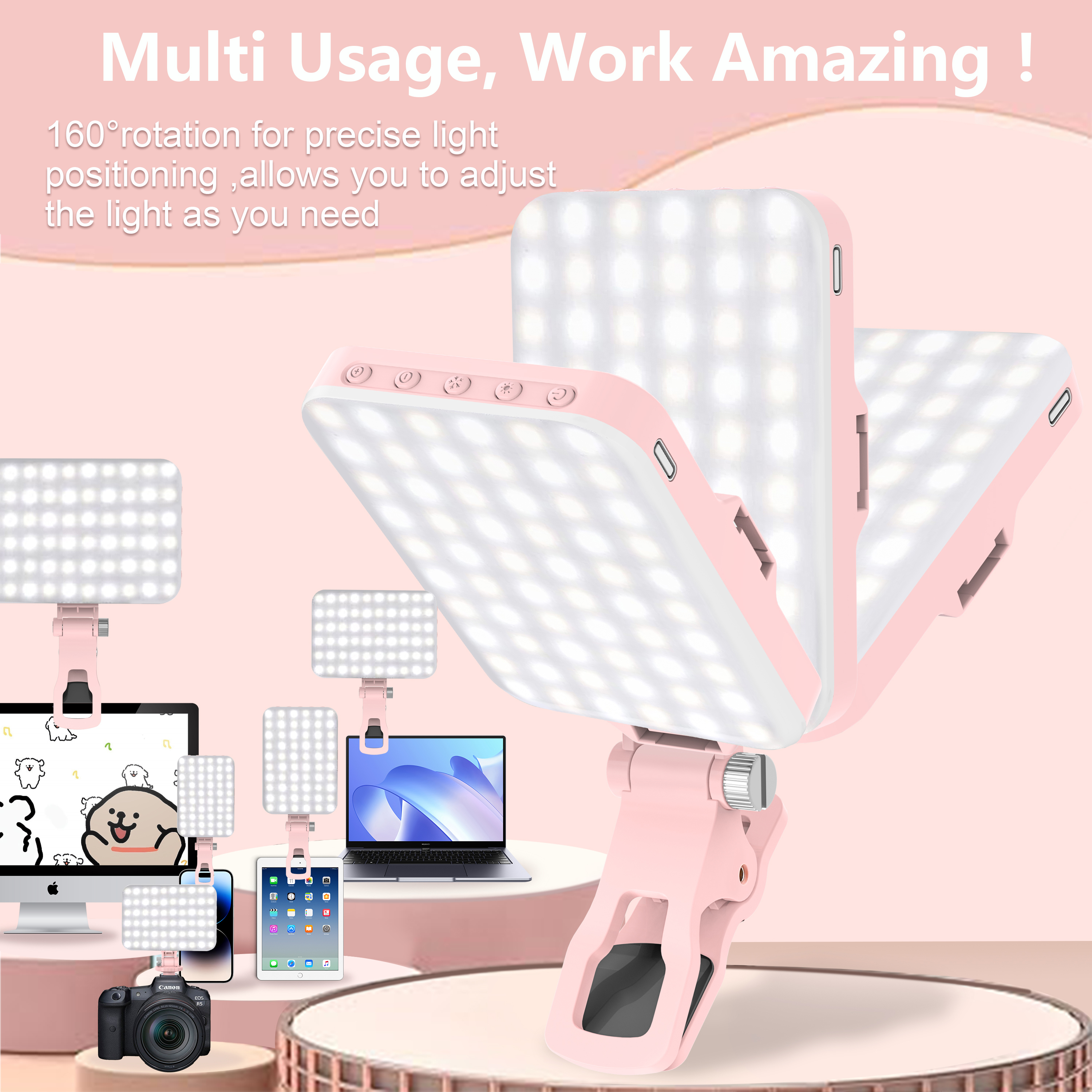 LED Selfie Light 60 High Power - مراجعة Lighting Gallery وسعره