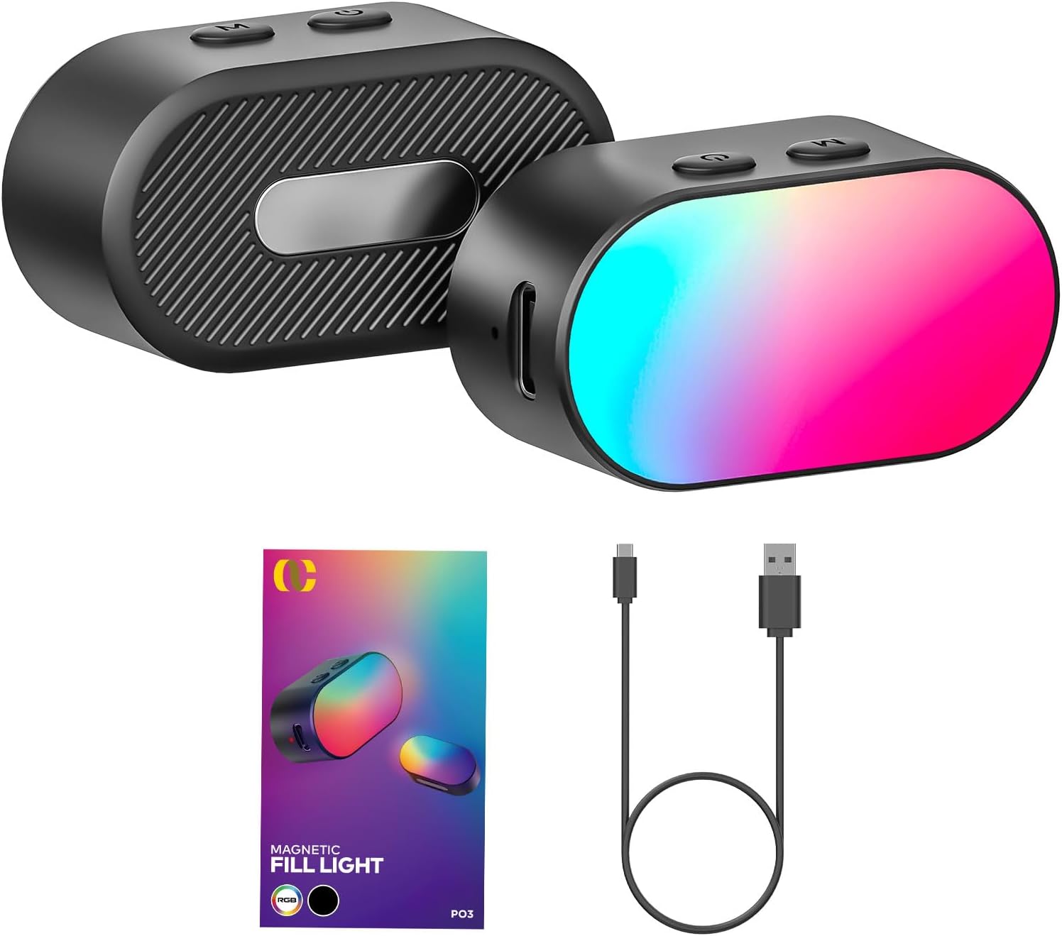 AOCHUAN Mini RGB Magnetic Fill - مراجعة Lighting Gallery وسعره