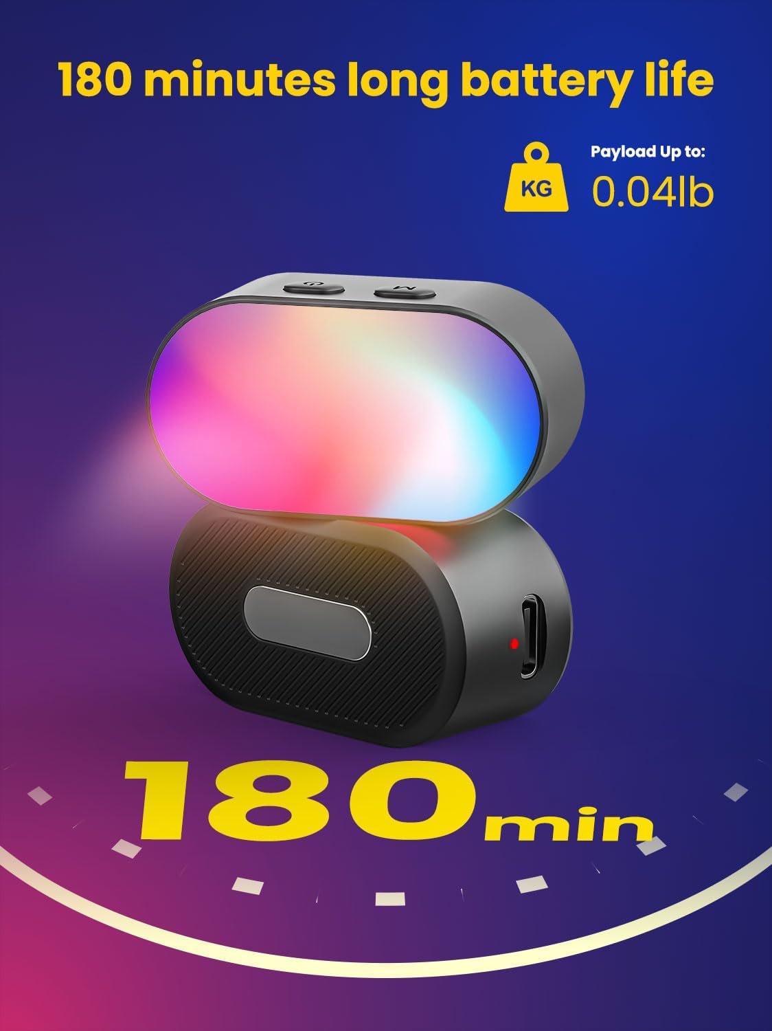 AOCHUAN Mini RGB Magnetic Fill - مراجعة Lighting Gallery وسعره