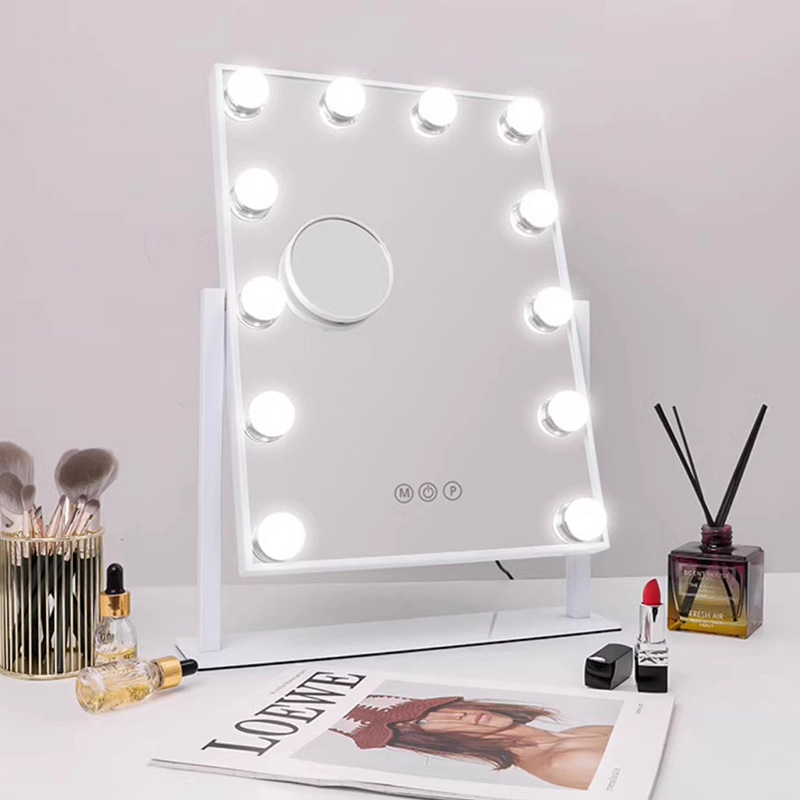 Gold Cool Makeup Mirror Big Ae - مراجعة Decor Lighting The Parade وسعره