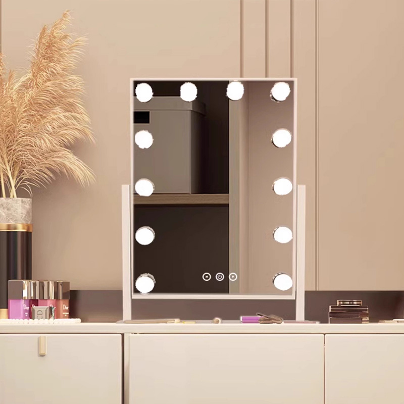 Gold Cool Makeup Mirror Big Ae - مراجعة Decor Lighting The Parade وسعره