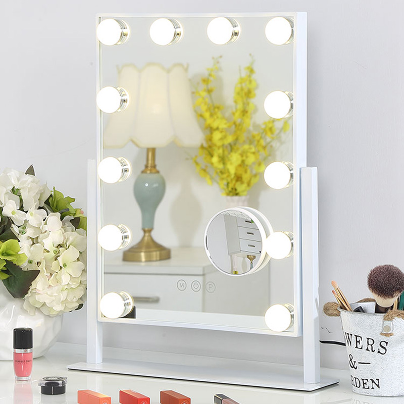 Gold Cool Makeup Mirror Big Ae - مراجعة Decor Lighting The Parade وسعره