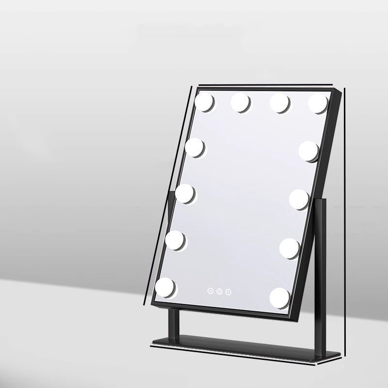 Gold Cool Makeup Mirror Big Ae - مراجعة Decor Lighting The Parade وسعره
