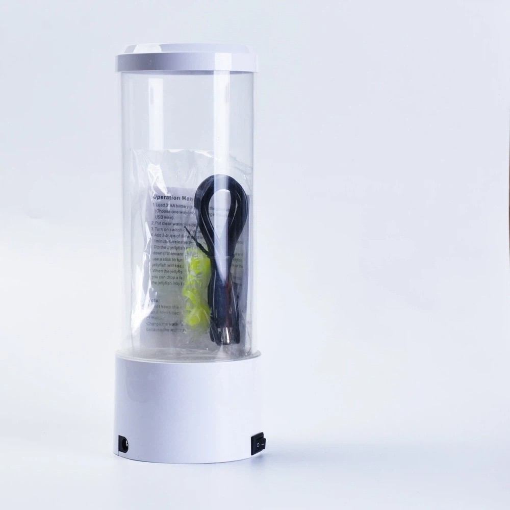 7-Color Changing LED Jellyfish - مراجعة Lava Lamp Desktop وسعره