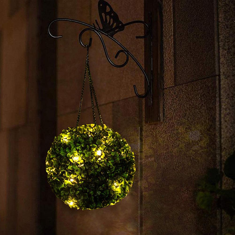 Artificial Plant Topiary Ball  - مراجعة Outdoor Lighting Wedding Decor وسعره