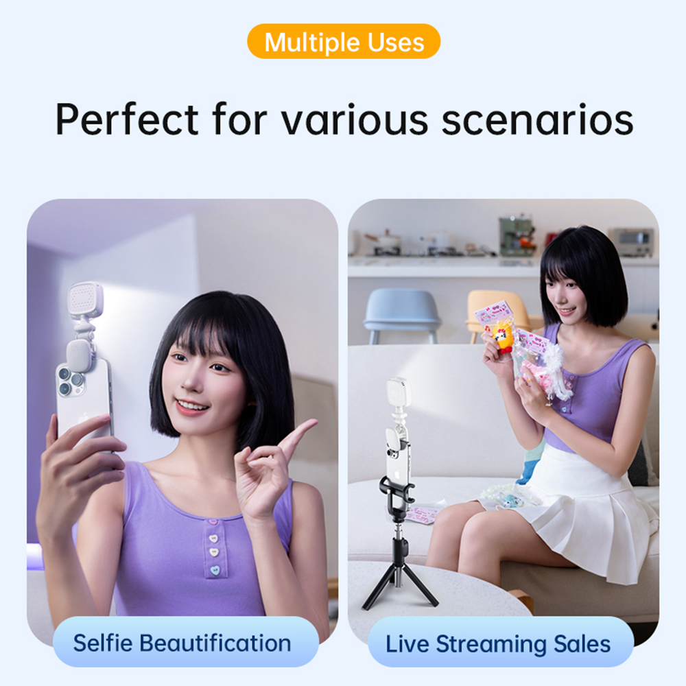 Portable LED Selfie Light Came - مراجعة Lighting Gallery وسعره