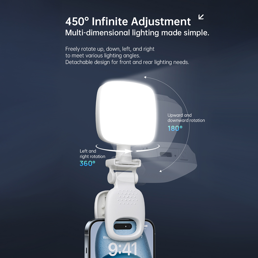 Portable LED Selfie Light Came - مراجعة Lighting Gallery وسعره