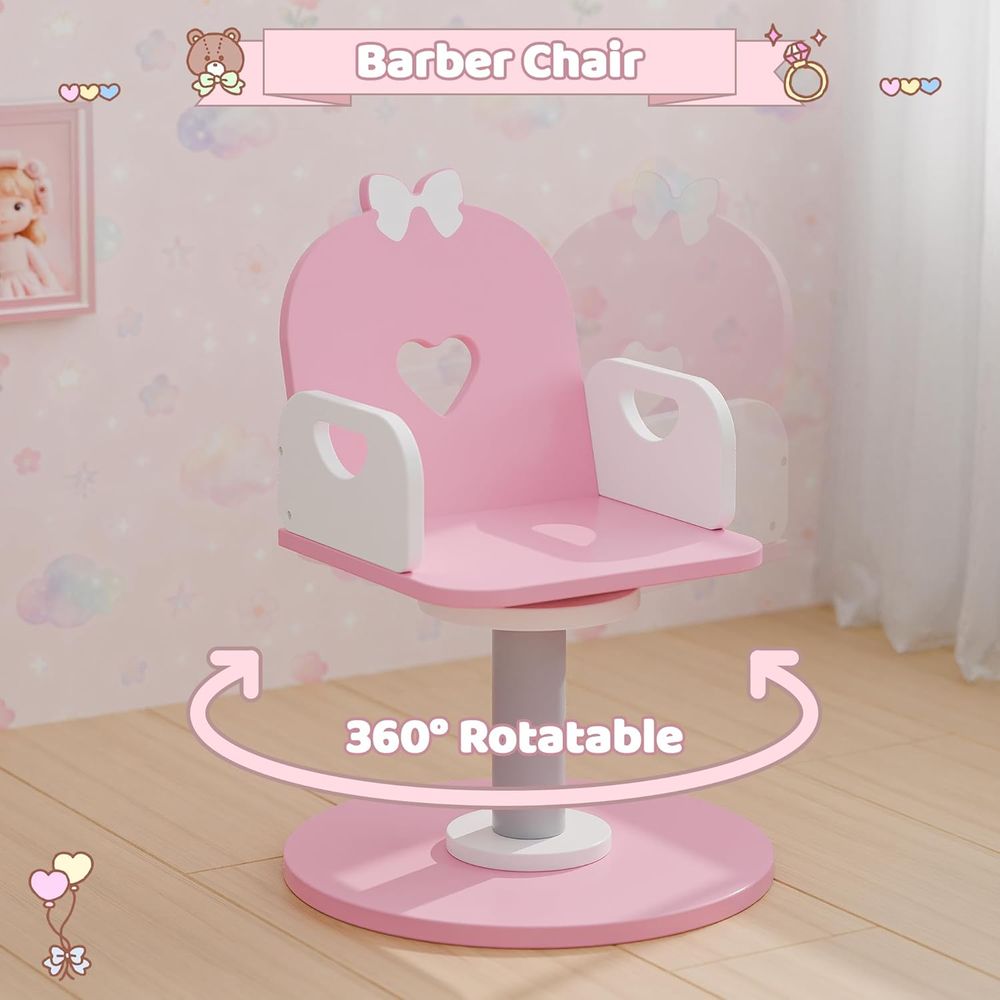 Pink Toddler Vanity Set with L - مراجعة Furniture Lighting & Decor Magazine وسعره
