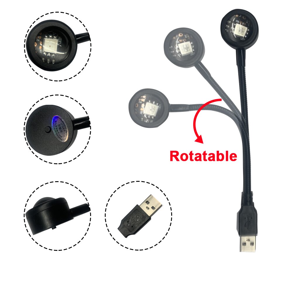 USB Charging LED Sunset Light  - مراجعة Lighting Gallery وسعره