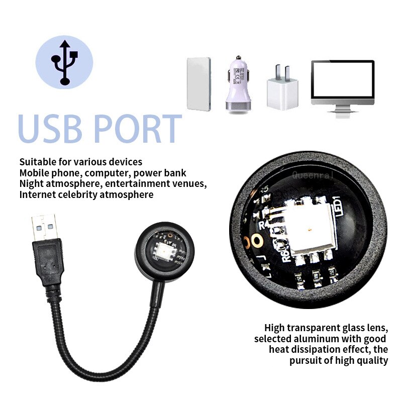 USB Charging LED Sunset Light  - مراجعة Lighting Gallery وسعره