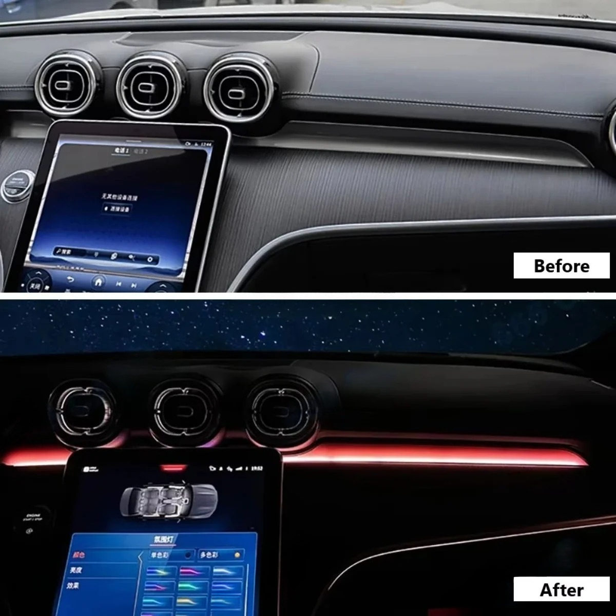 For Mercedes Benz C-Class GLC  - مراجعة Lighting Decor Inc وسعره