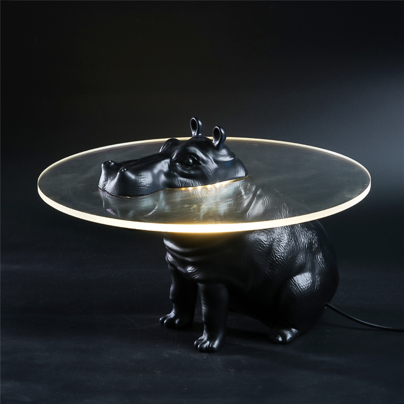 Resin Hippopotamus LED Floor L - مراجعة Lava Lamp Desktop وسعره