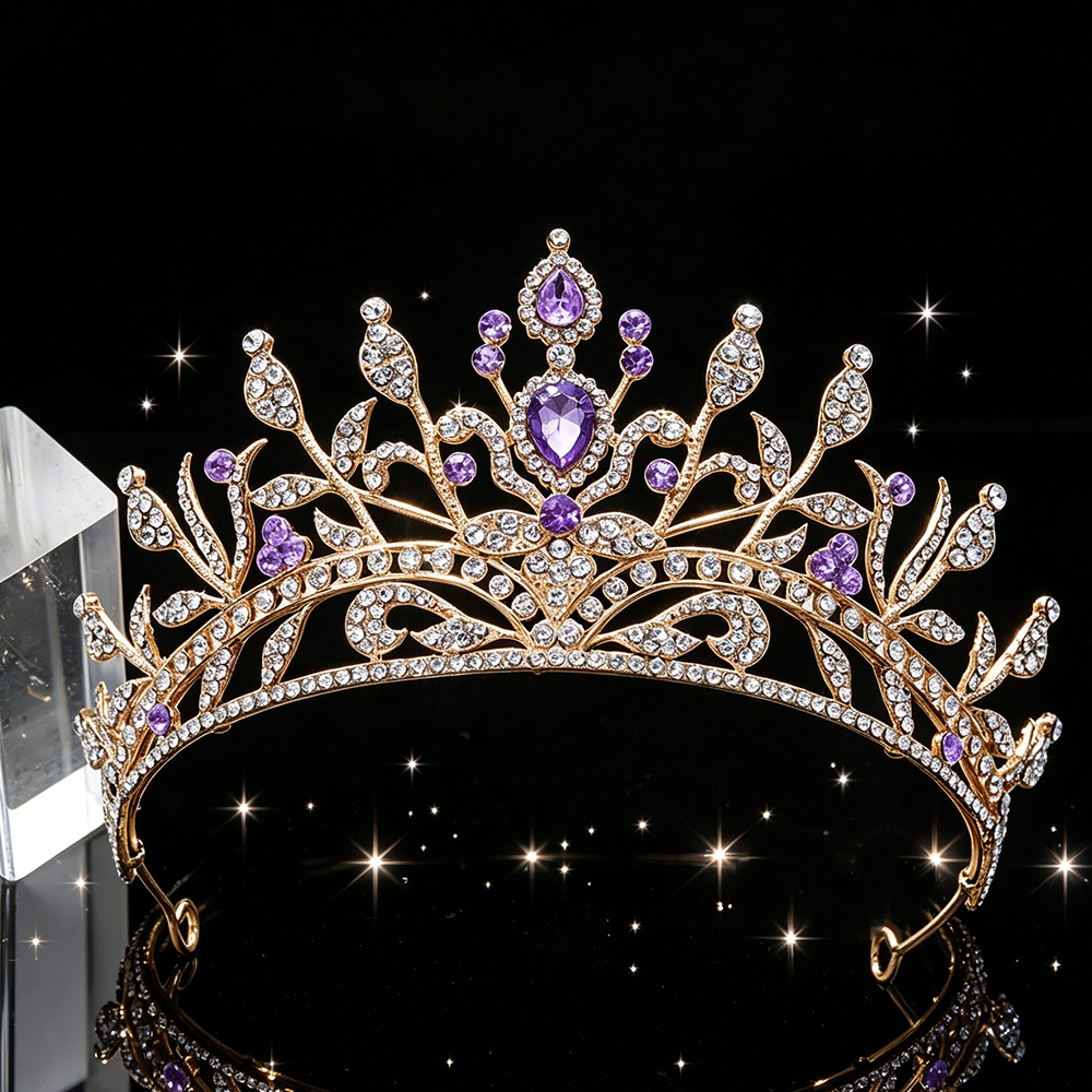 Fashion Baroque Bridal Tiara S - مراجعة Elegant Decor & Lighting Llc وسعره