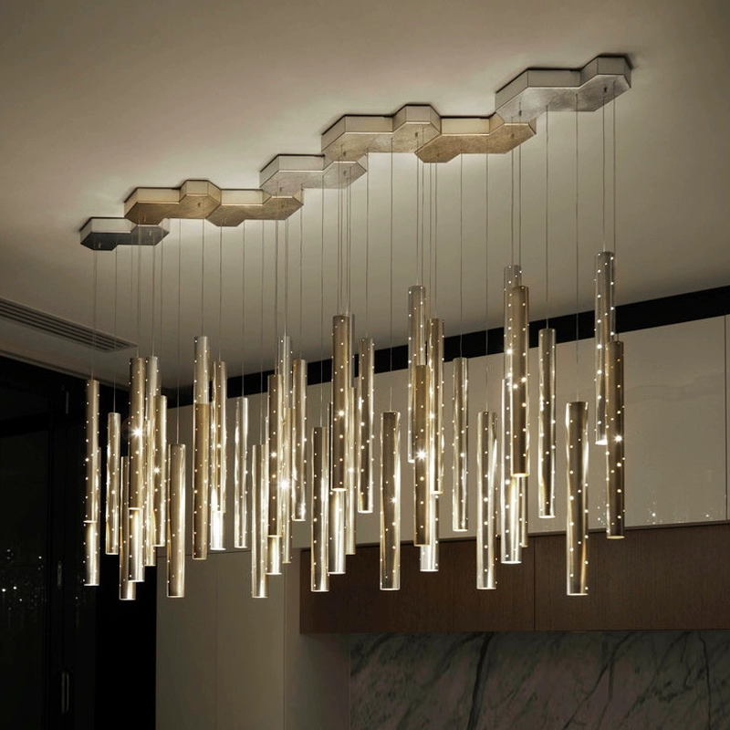 Modern luxury gold/silver LED  - مراجعة Decor Lighting Sg وسعره