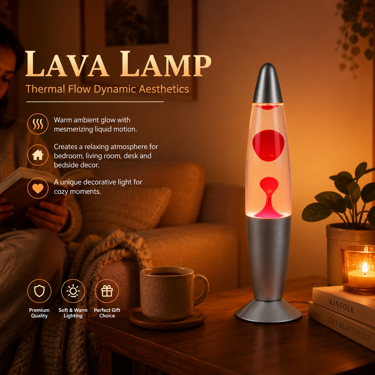 Jellyfish decorative lamp, equ - مراجعة Lava Lamp Desktop وسعره