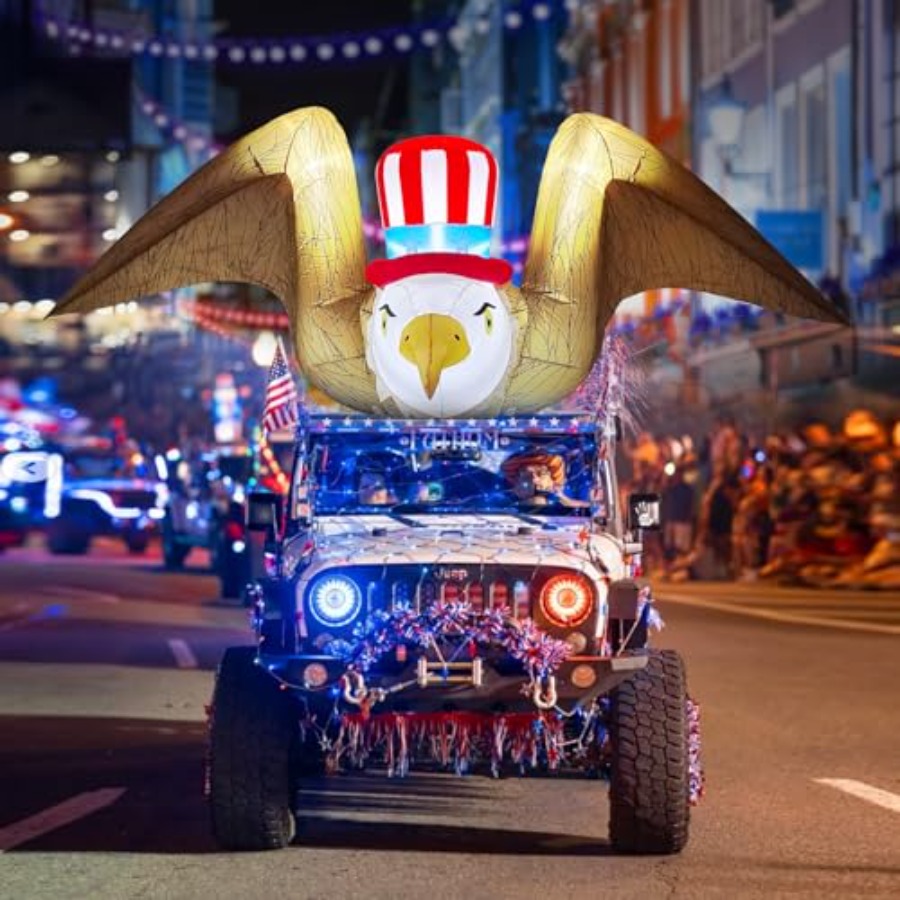 Patriotic parade decoration: i - مراجعة Decor Lighting The Parade وسعره